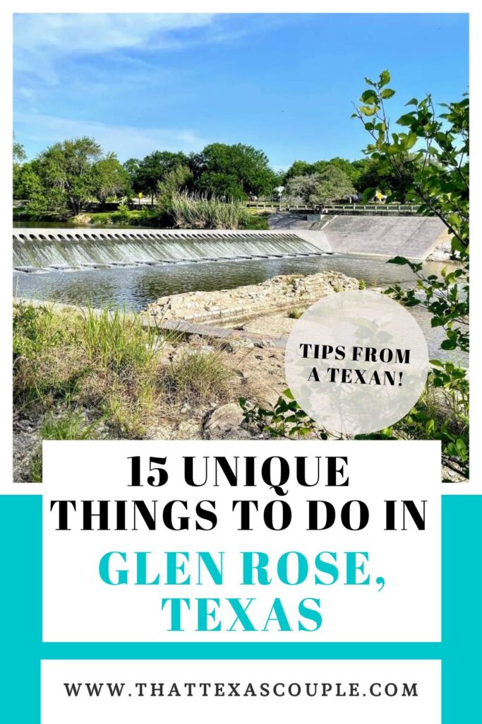 things to do in Glen Rose TX