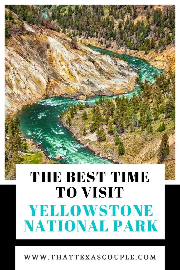 best time to visit Yellowstone