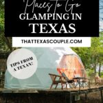 glamping in Texas