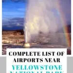 airports near Yellowstone