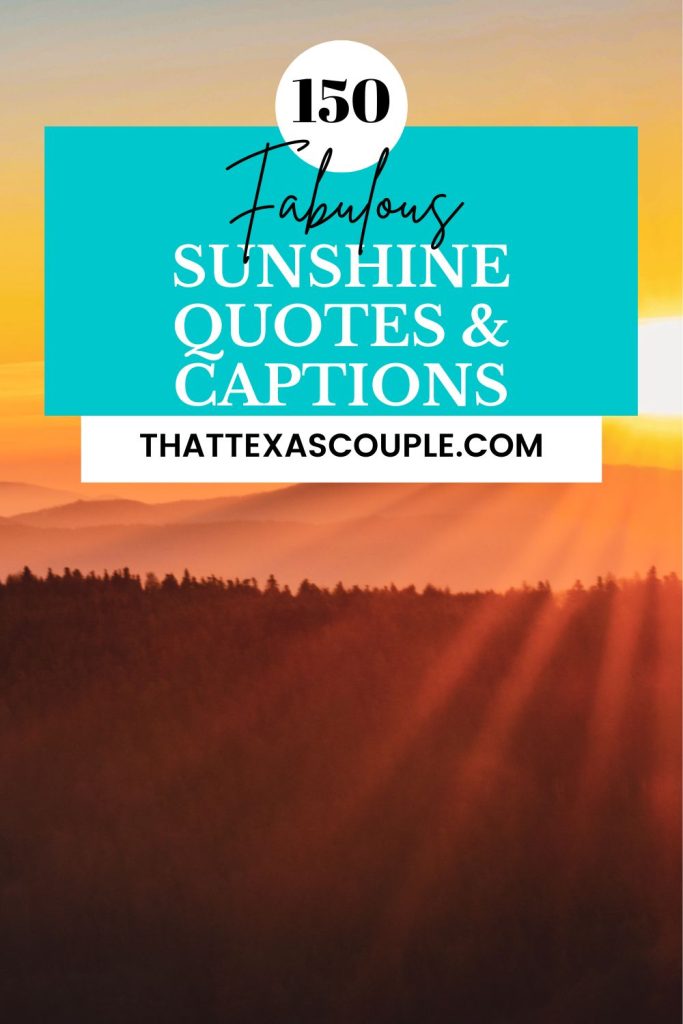 sunshine quotes Pin image