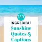 quotes about sunshine pin image