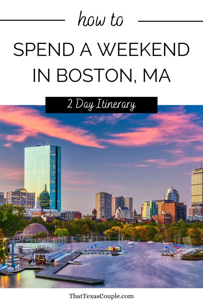 2 days in Boston pin