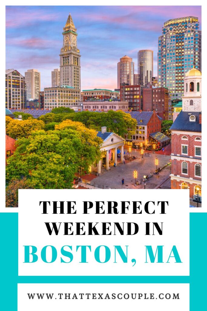 weekend in Boston