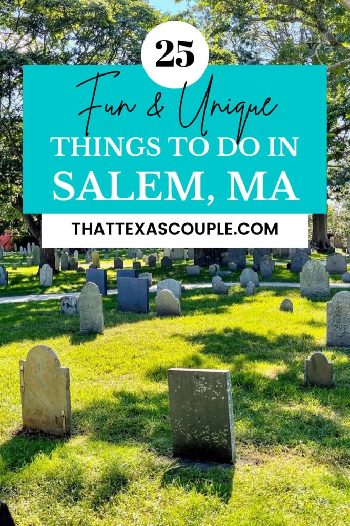 things to do in Salem MA