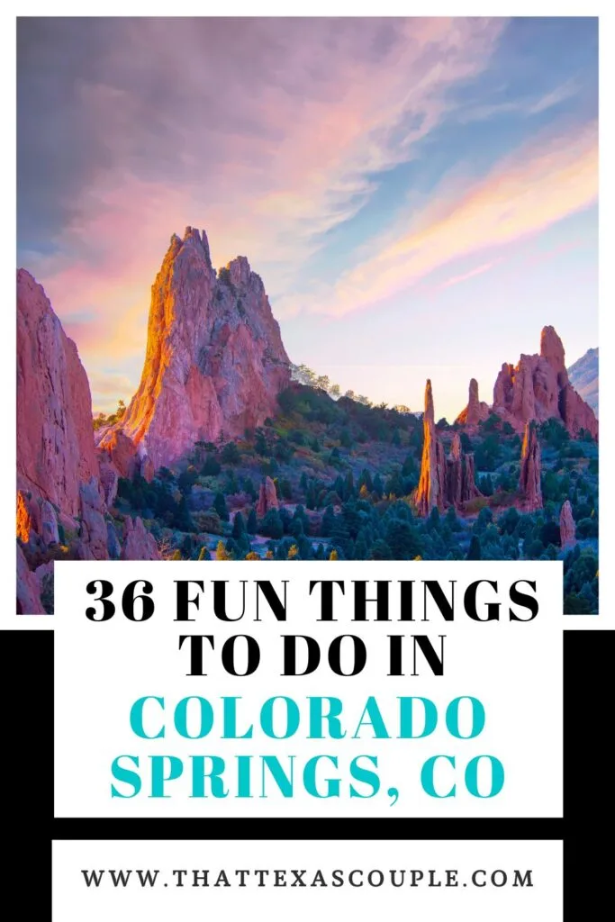 things to do in Colorado Springs