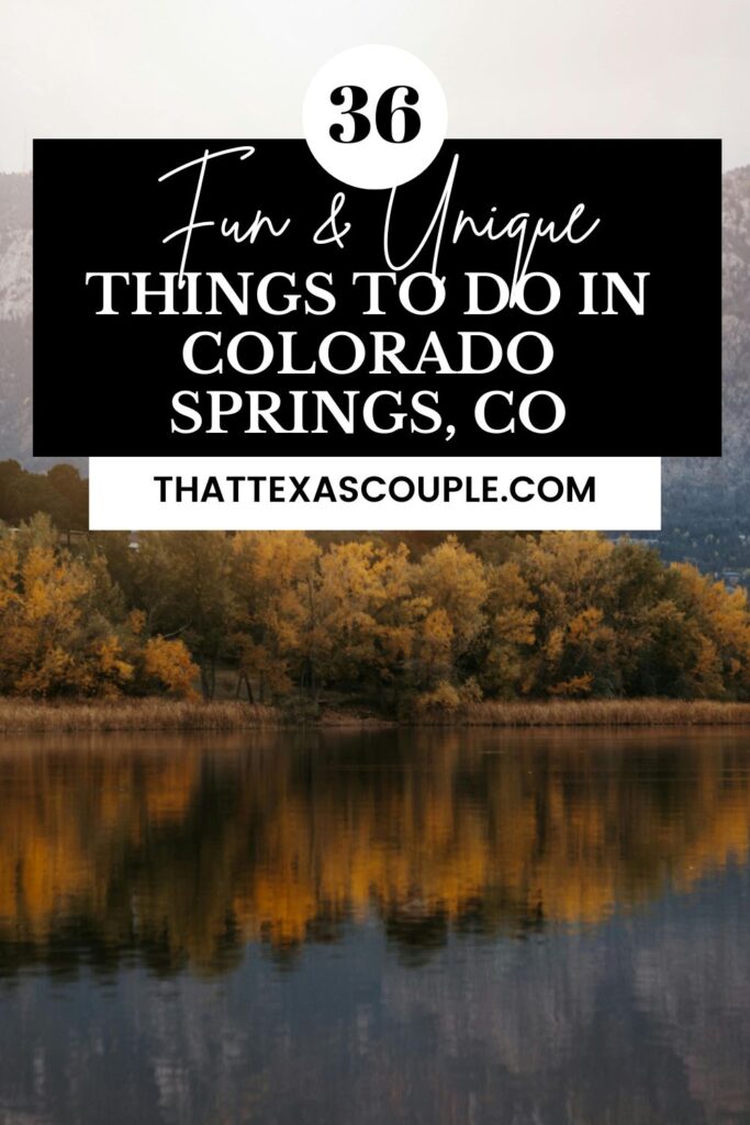 things to do in Colorado Springs