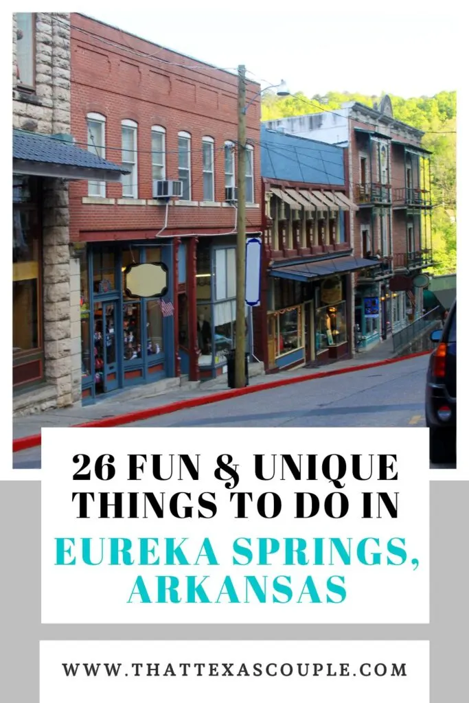 things to do in Eureka Springs