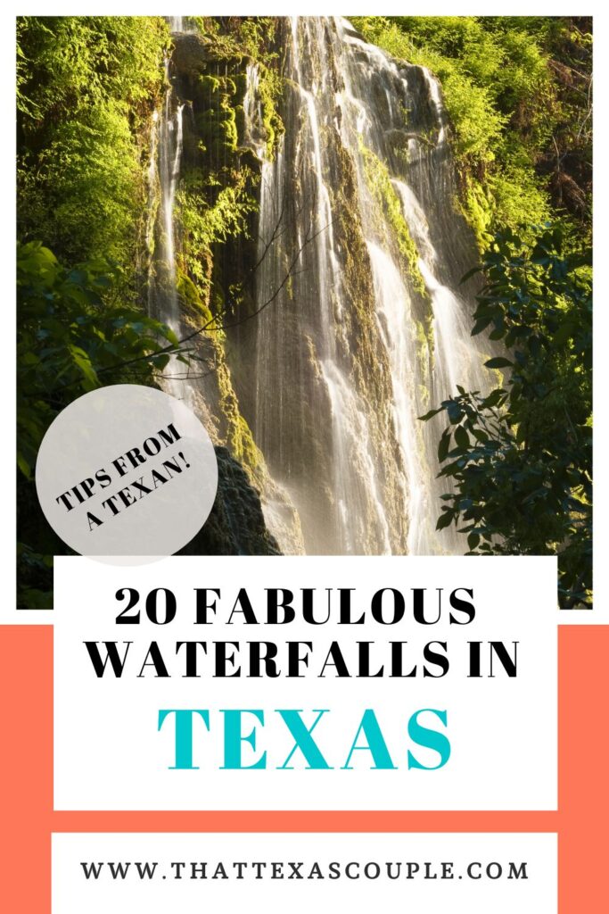 waterfalls in Texas