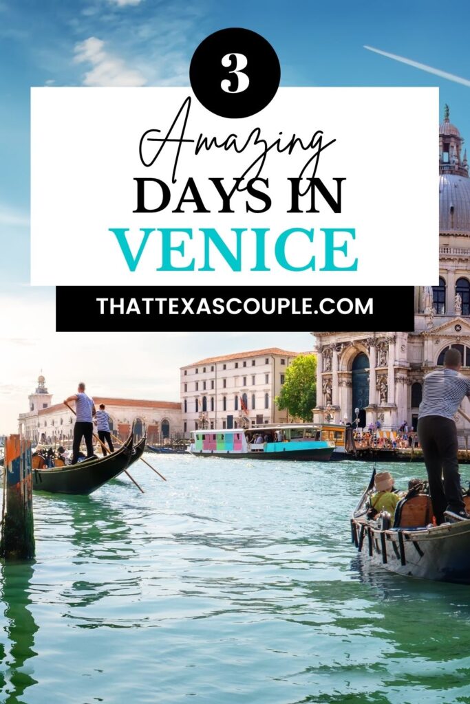 3 days in Venice