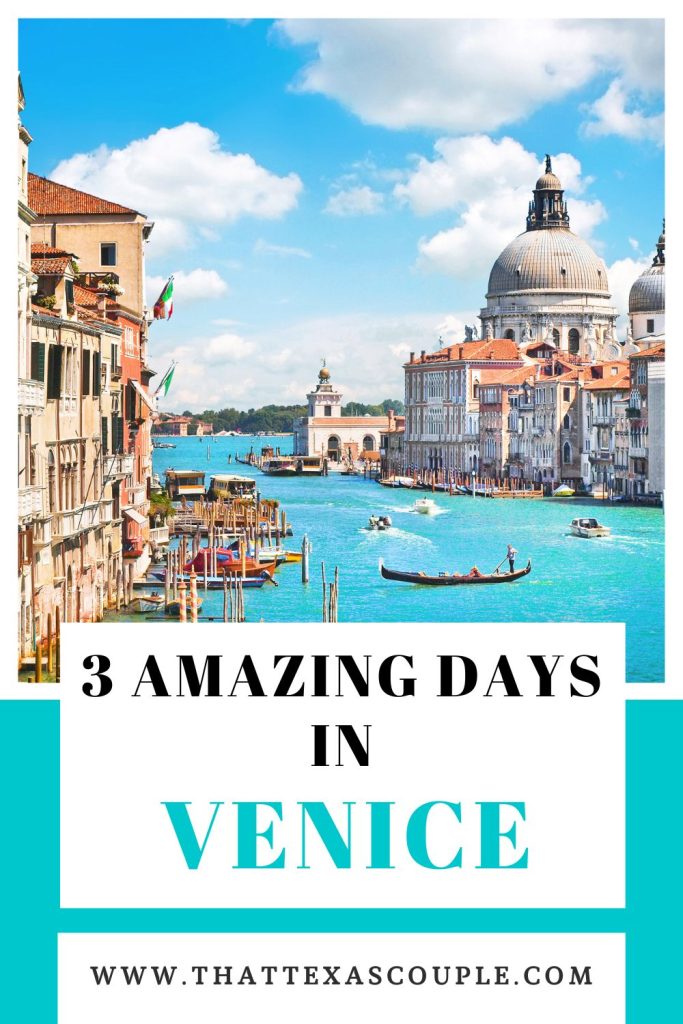 3 days in Venice Pin Image