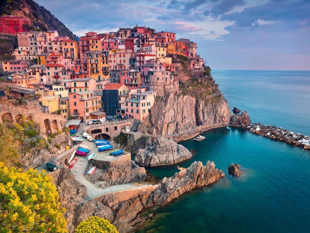 one of the villages of Cinque Terre