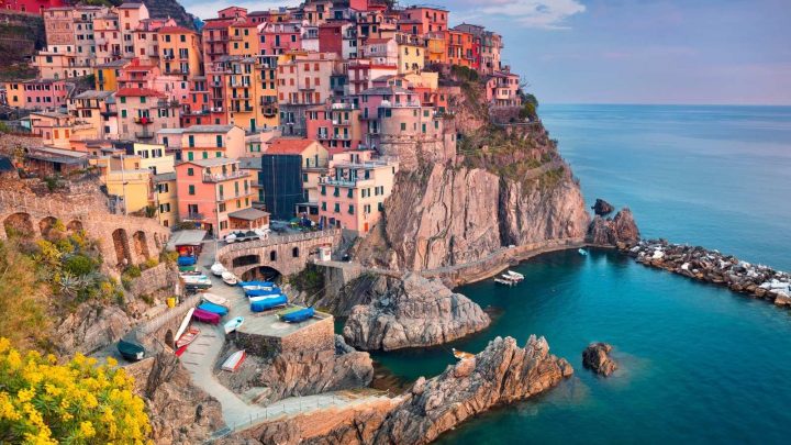 one of the villages of Cinque Terre