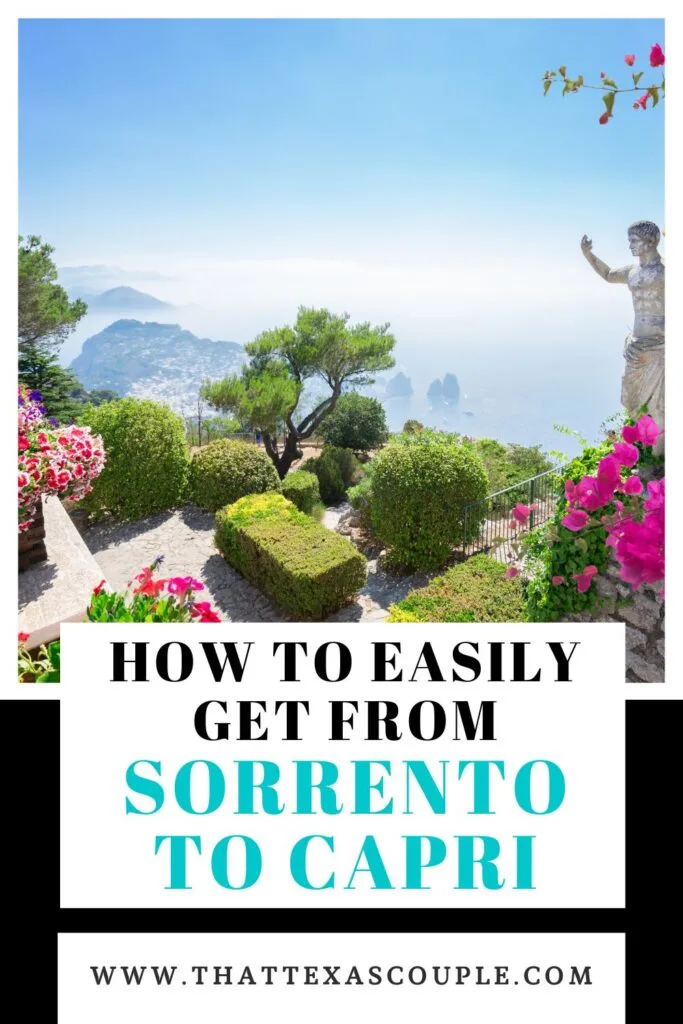 Sorrento to Capri
