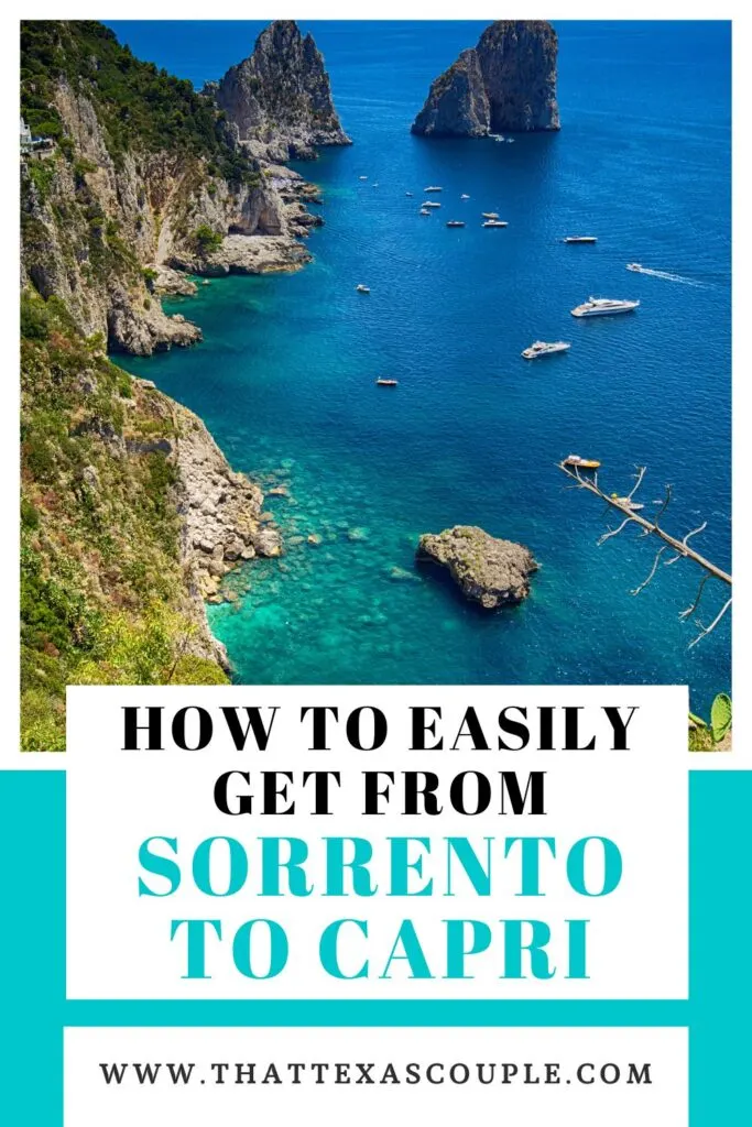Sorrento to Capri
