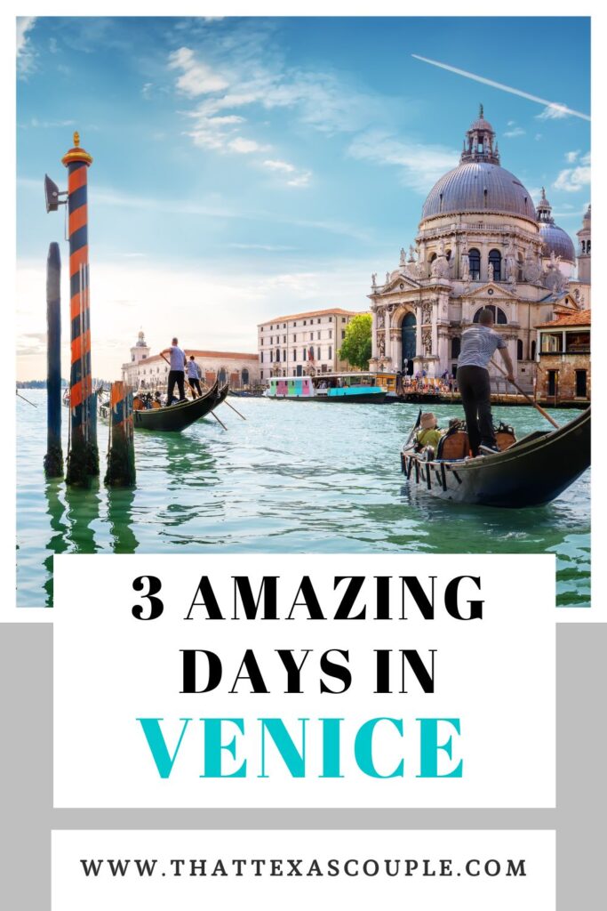 3 days in Venice