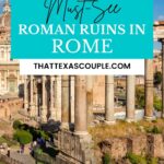 ruins in Rome