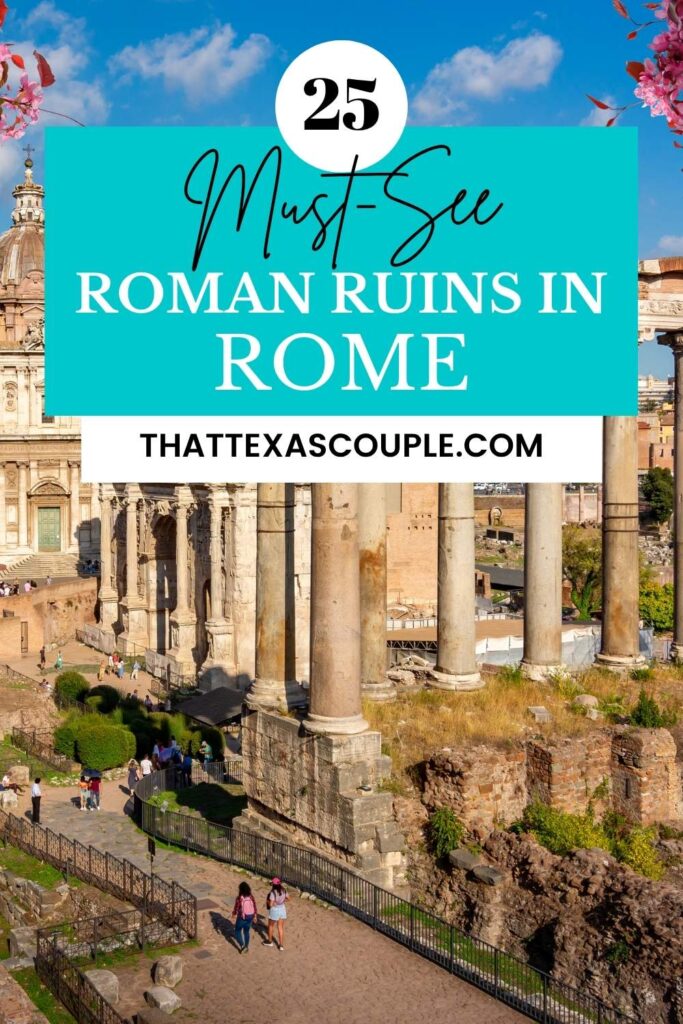 ruins in Rome