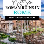 ruins in Rome