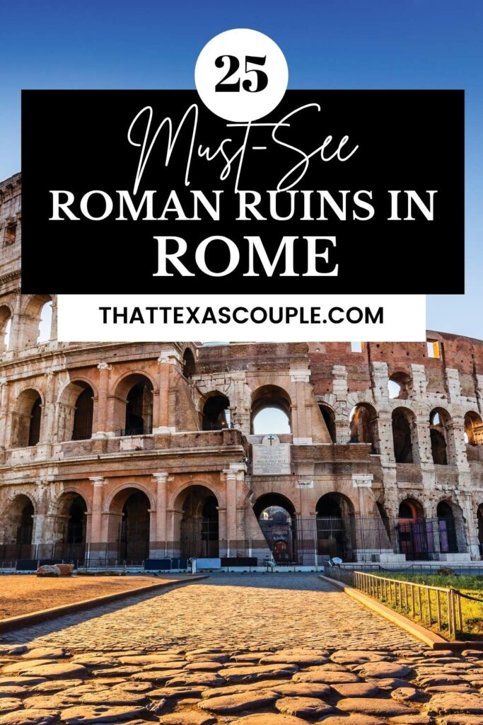 ruins in Rome