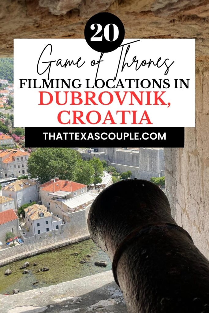 Dubrovnik Game of Thrones