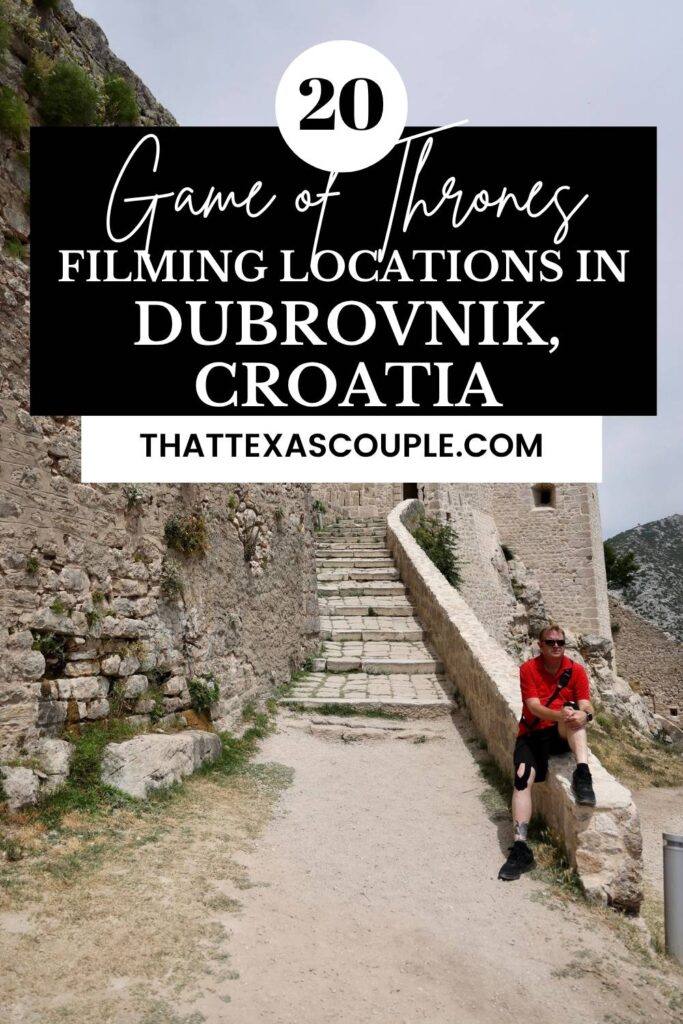 Dubrovnik Game of Thrones
