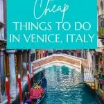 cheap things to do in Venice Pin