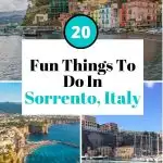 Sorrento Italy things to do Pin Image