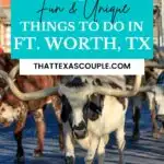 things to do in Fort Worth Texas