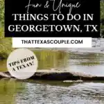 things to do in Georgetown TX