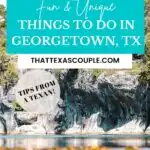 things to do in Georgetown TX