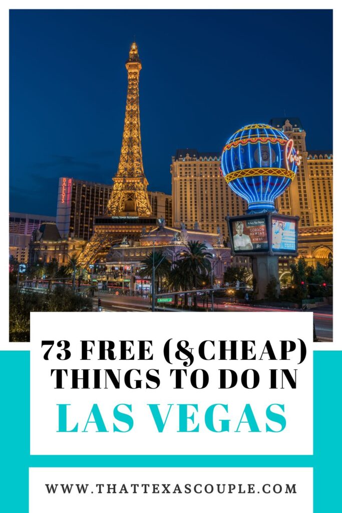 cheap things to do in Vegas