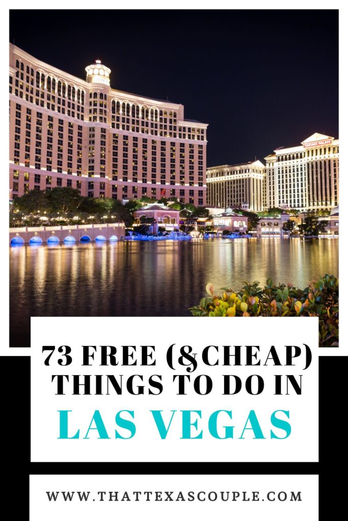 cheap things to do in Vegas