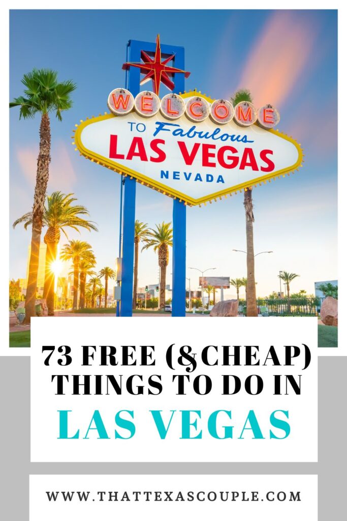 cheap things to do in Vegas