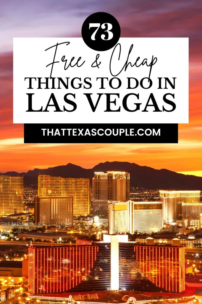 cheap things to do in Vegas