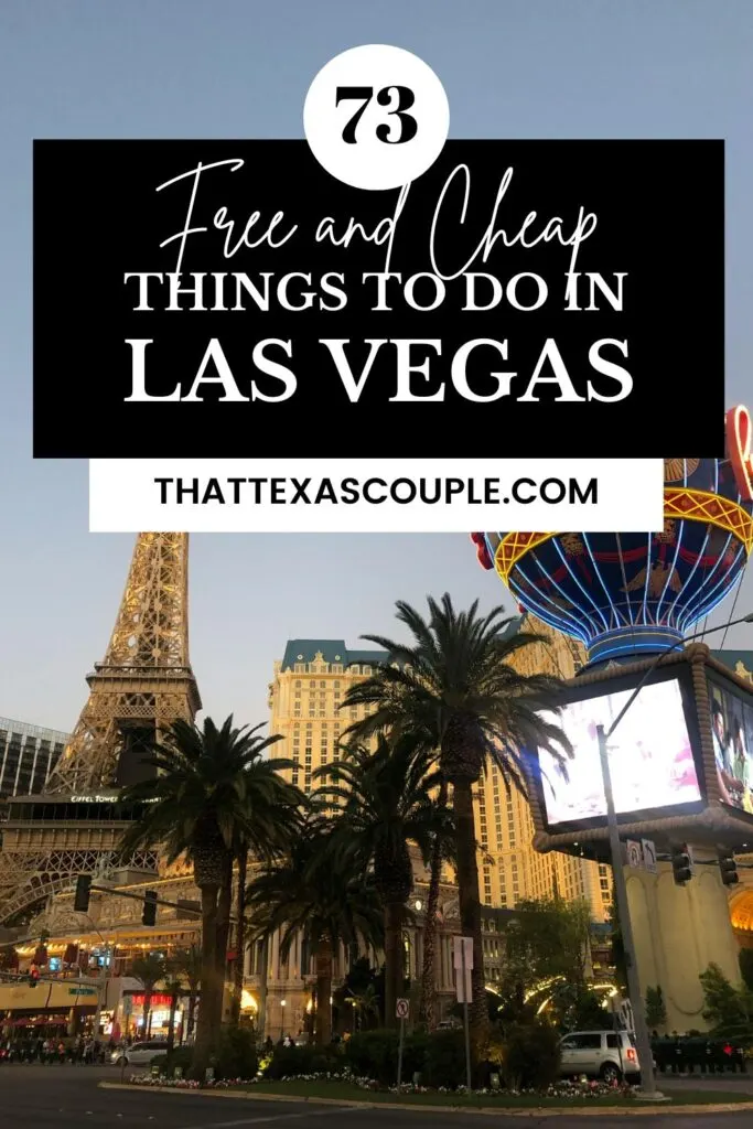 cheap things to do in Vegas
