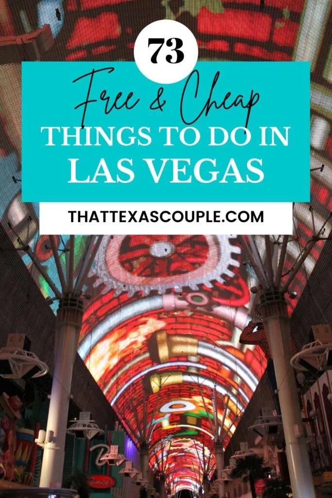 cheap things to do in Vegas