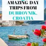 Dubrovnik day trips Pin Image