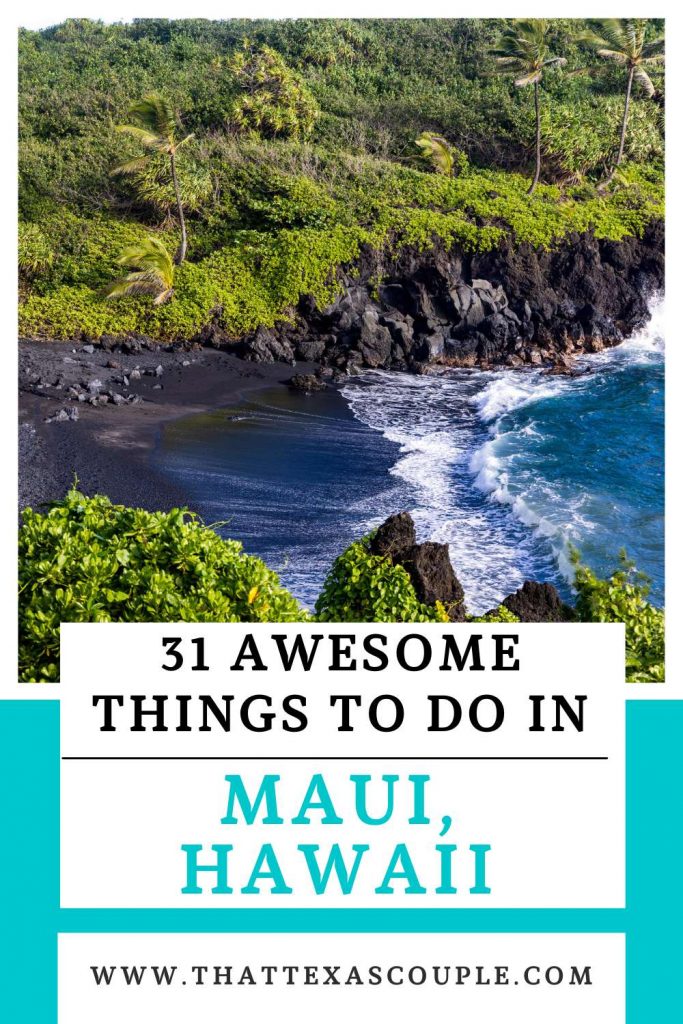 Maui things to do Pin