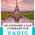 Paris 4 day itinerary for couples