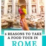 food tour in Rome Pin Image