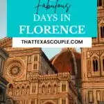 2 days in Florence