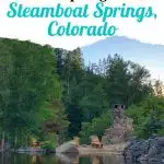 Steamboat hot springs Pinterest image