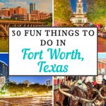 things to do in Fort Worth Texas Pin Image