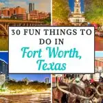 things to do in Fort Worth Texas Pin Image