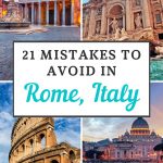 Rome tips Pinterest image