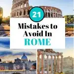 things to know before visiting Rome Pinterest image