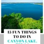 things to do in Canyon Lake TX
