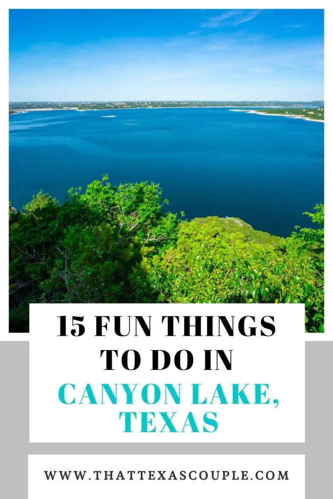 things to do in Canyon Lake TX