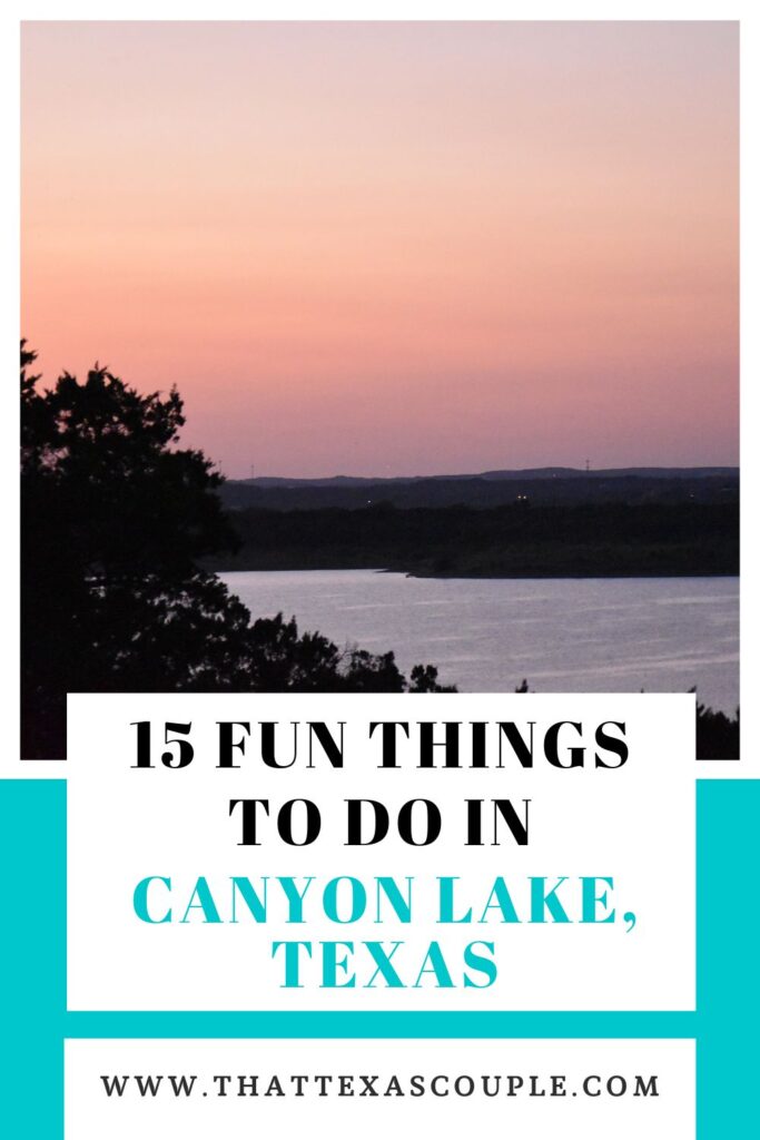things to do in Canyon Lake TX